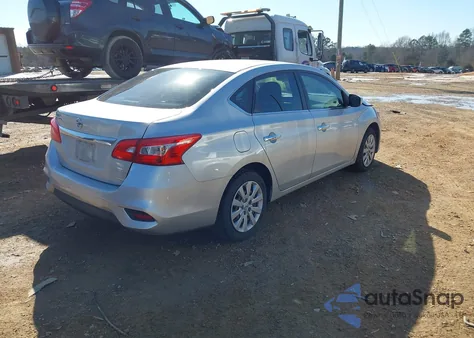 2018 Nissan Sentra S из США, поврежденный, VIN 3N1AB7AP0JY292990